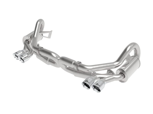 Kies-Motorsports aFe aFe MACHForce XP 12-16 Porsche 911 Carrera H6-3.8L SS-304 Cat-Back Exhaust w/ Polished Quad Tips