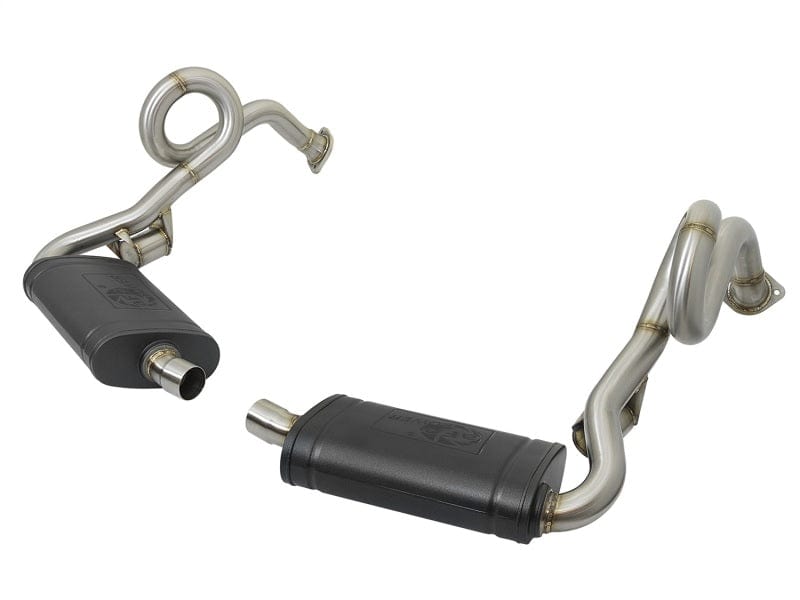 Kies-Motorsports aFe aFe MACHForce XP 13-15 Porsche Cayman S/Boxster S (981) H6-3.4L 2-2.5in. SS Cat-Back Exhaust System Main image