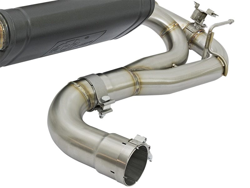 Kies-Motorsports aFe aFe MACHForce XP 16-17 BMW 340i/iX 440i/iX L6-3.0L (t) SS Axle-Back Exhaust w/Black Tip