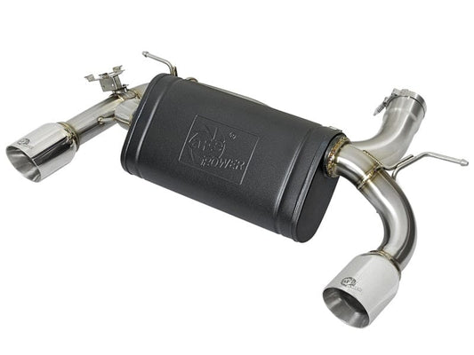 Kies-Motorsports aFe aFe MACHForce XP 16-17 BMW 340i/iX 440i/iX L6-3.0L (t) SS Axle-Back Exhaust w/Polished Tips