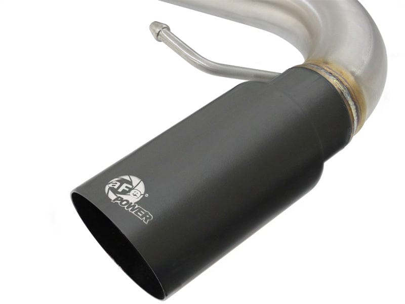 aFe MACHForce XP 2.5in Axle Back Stainless Exhaust w/ Black Tips 07-13 BMW 335i 3.0L L6 (E90/92) N55 Secondary image