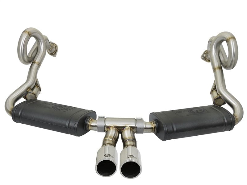 Kies-Motorsports aFe aFe MACHForce-Xp 2in 304 SS Cat-Back Exhaust w/Polished Tips 13-16 Porsche Boxster/Cayman 2.7L/3.4L
