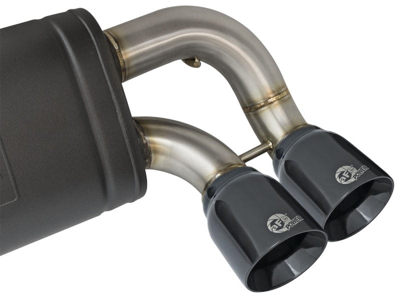 Kies-Motorsports aFe aFe MACHForce XP 3in - 2 1/2in Axle Back 304SS Exhaust w/ Black Tips 16-17 BMW M2 (f87)