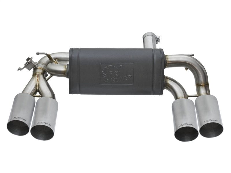 Kies-Motorsports aFe aFe MACHForce XP 3in - 2 1/2in Axle Back 304SS Exhaust w/ Polished Tips 16-17 BMW M2 (f87)