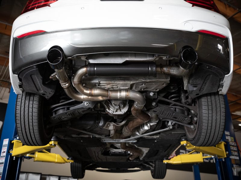 Kies-Motorsports aFe aFe MACHForce XP 3in to 2.5in 304 SS Axle-Back Exhaust w/ Polished Tips 14-16 BMW M235i
