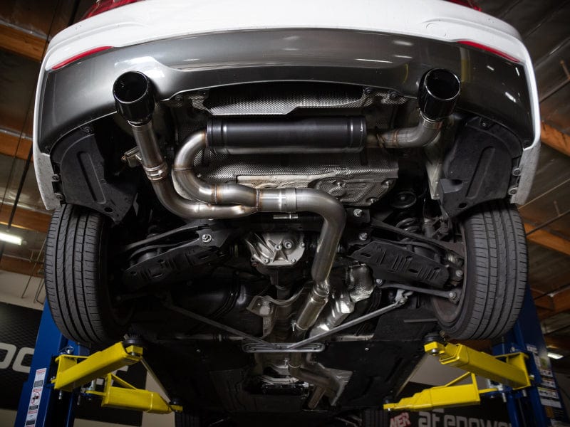 Kies-Motorsports aFe aFe MACHForce XP 3in to 2.5in 304 SS Cat-Back Exhaust w/ Polished Tips 14-16 BMW M235i