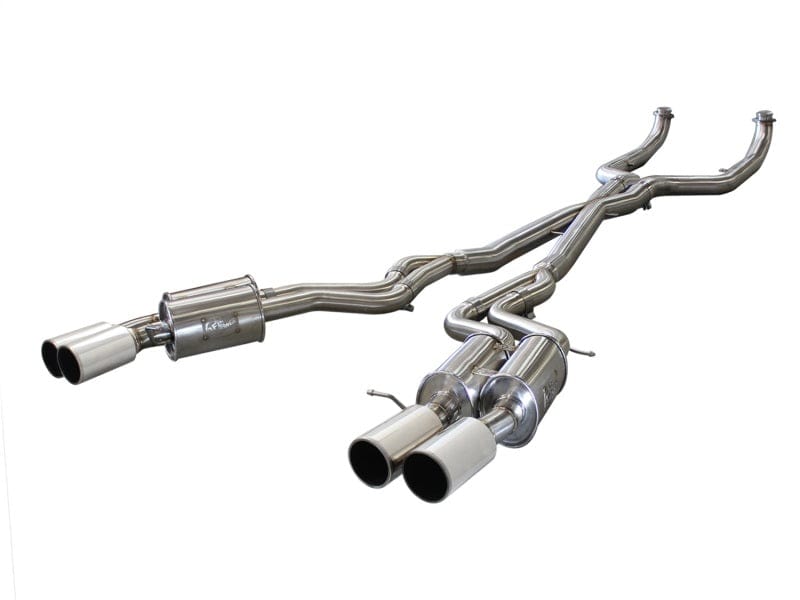 Kies-Motorsports aFe aFe MACHForce XP Exhaust 304SS Cat-Back w/ Polished Tips 12-13 BMW M5 (F10) V8 4.4L (tt) Main image