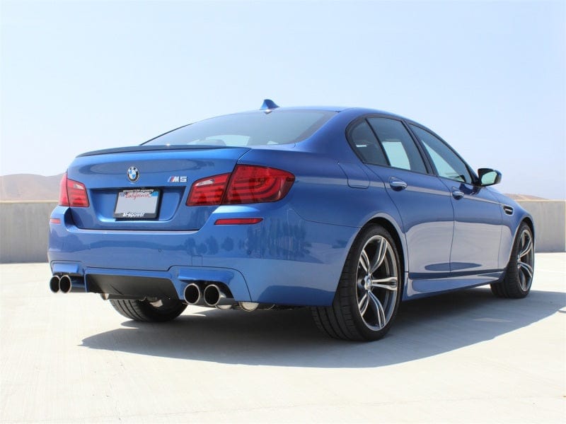 aFe MACHForce XP Exhaust 304SS Cat-Back w/ Polished Tips 12-13 BMW M5 (F10) V8 4.4L (tt) Secondary image