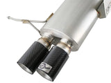 Kies-Motorsports aFe aFe MACHForce XP Exhaust Cat-Back 2.5in Dia Carbon Fiber Tips SS-304 08-13 BMW M3 (E90) V8 4.0L
