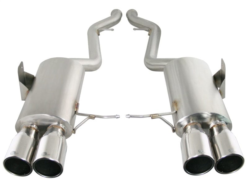 Kies-Motorsports aFe aFe MACHForce XP Exhaust Cat-Back 2.5in Dia SS-304 Polished Tips 07-13 BMW M3 (E92/93) V8 4.0L