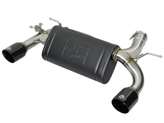 Kies-Motorsports aFe aFe MACHForce XP Exhausts Axle-Back 12-15 BMW 335i 3.0T (SS w/Black Tips)