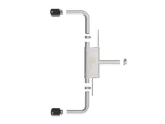 Kies-Motorsports aFe aFe MACHForce XP Exhausts Axle-Back 21-24 BMW 228i 2.0T (SS w/ Black Tips)