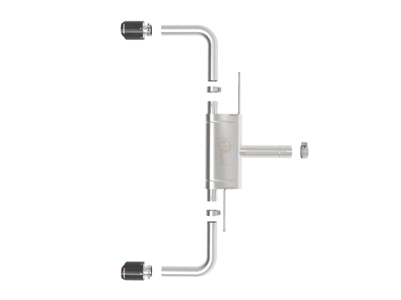Kies-Motorsports aFe aFe MACHForce XP Exhausts Axle-Back 21-24 BMW 228i 2.0T (SS w/ Carbon Tips)