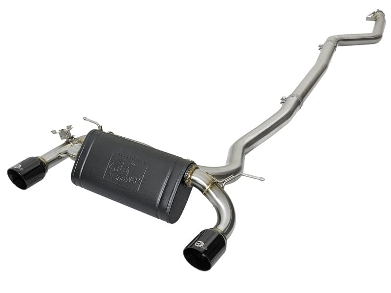 Kies-Motorsports aFe aFe MACHForce XP Exhausts Cat-Back SS 16-17 BMW 340i/iX 440i/iX (F3X) L6-3.0L (B58) w/Black Tips