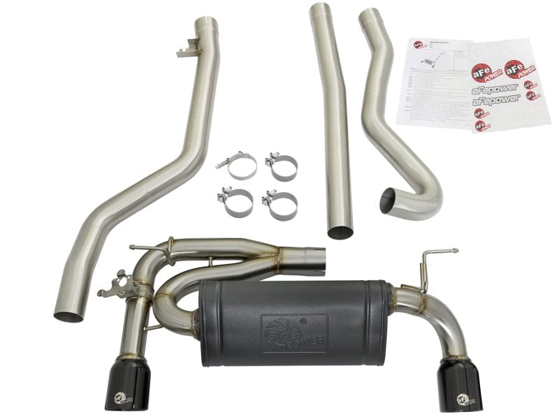 Kies-Motorsports aFe aFe MACHForce XP Exhausts Cat-Back SS 16-17 BMW 340i/iX 440i/iX (F3X) L6-3.0L (B58) w/Black Tips