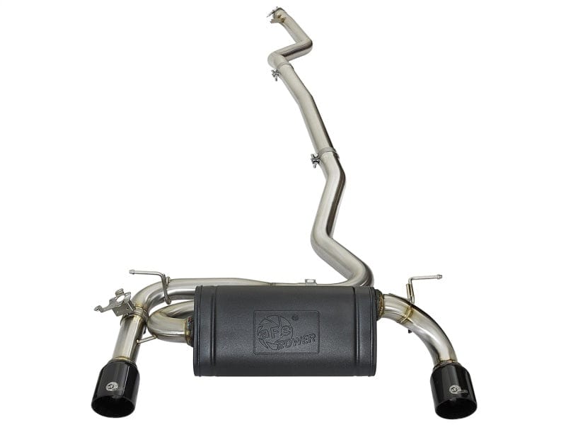 Kies-Motorsports aFe aFe MACHForce XP Exhausts Cat-Back SS 16-17 BMW 340i/iX 440i/iX (F3X) L6-3.0L (B58) w/Black Tips