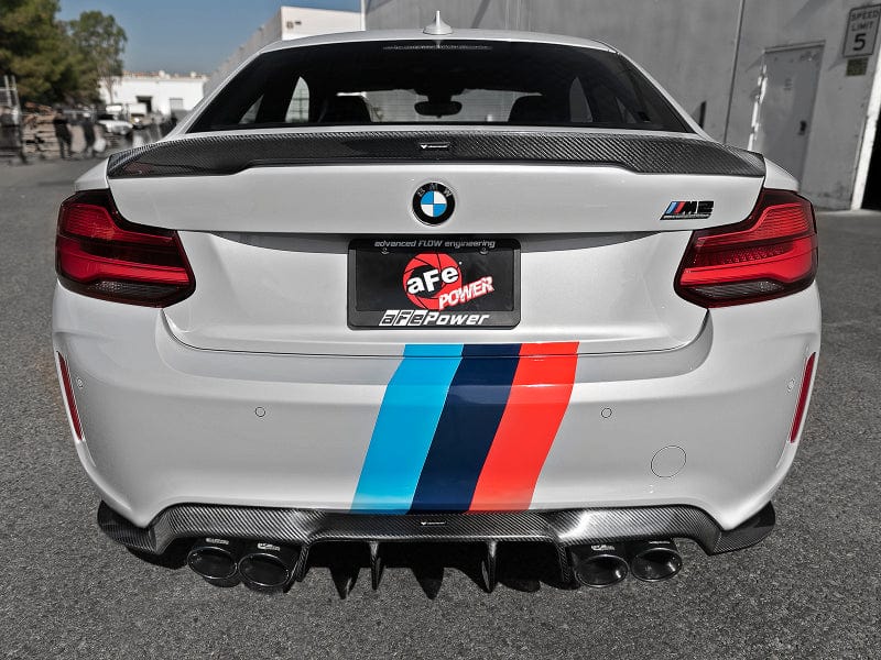 Kies-Motorsports aFe aFe MACHForce XP Exhausts Cat-Back SS 19-21 BMW M2 Competition L6-3.0L w/Black Tips