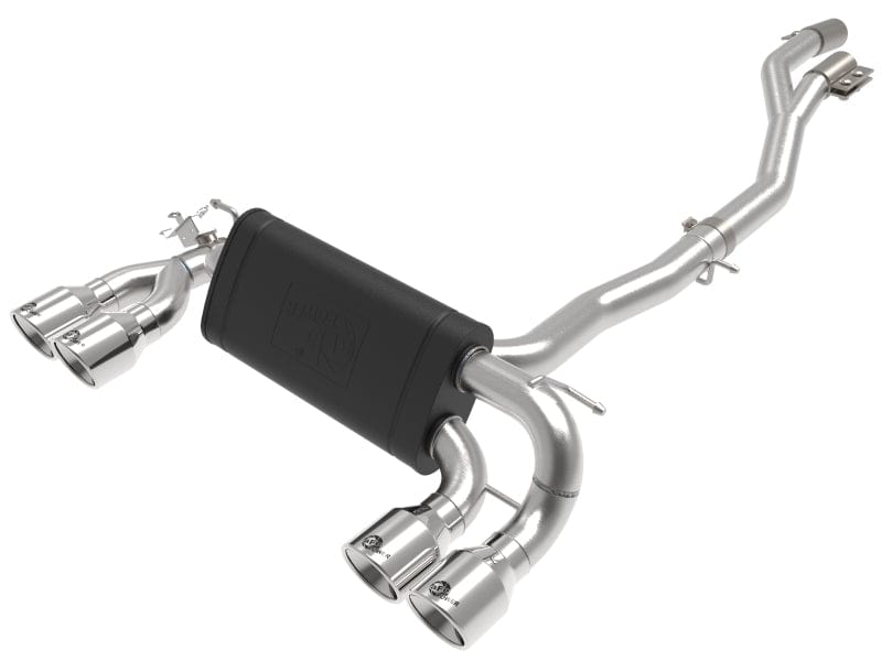 Kies-Motorsports aFe aFe MACHForce XP Exhausts Cat-Back SS 19-21 BMW M2 Competition L6-3.0L w/Polished Tips Main image