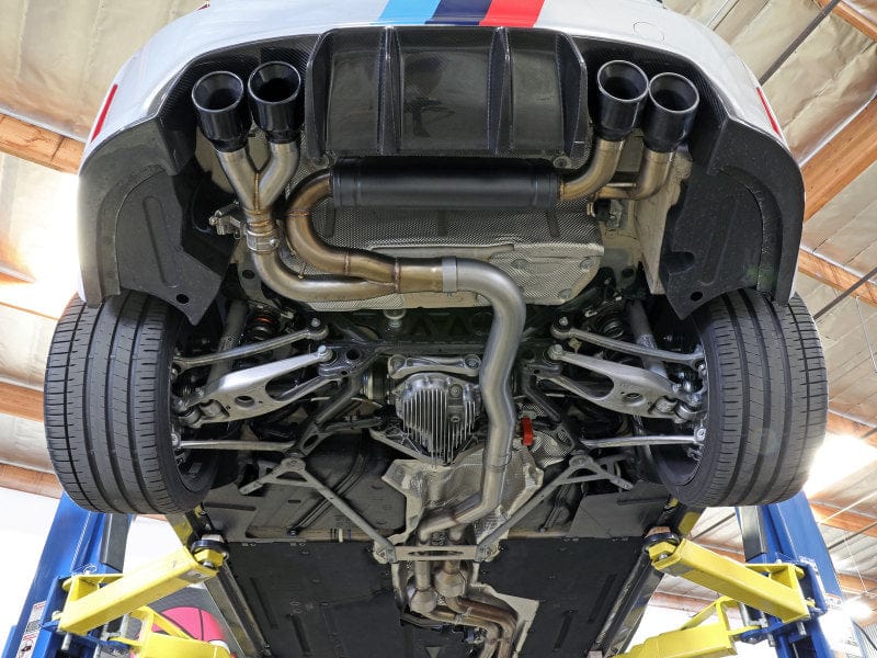 aFe MACHForce XP Exhausts Cat-Back SS 19-21 BMW M2 Competition L6-3.0L w/Polished Tips Secondary image
