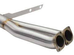 Kies-Motorsports aFe aFe MACHForce XP SS-304 Black Tip 3.0in-2.5in Dia Cat Back Exhaust 11-13 BMW 335i (E90/E92) 3.0L
