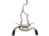 Kies-Motorsports aFe aFe MACHForce XP SS-304 Black Tip 3.0in-2.5in Dia Cat Back Exhaust 11-13 BMW 335i (E90/E92) 3.0L