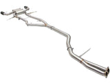Kies-Motorsports aFe aFe MACHForce XP SS-304 Black Tip 3.0in-2.5in Dia Cat Back Exhaust 11-13 BMW 335i (E90/E92) 3.0L