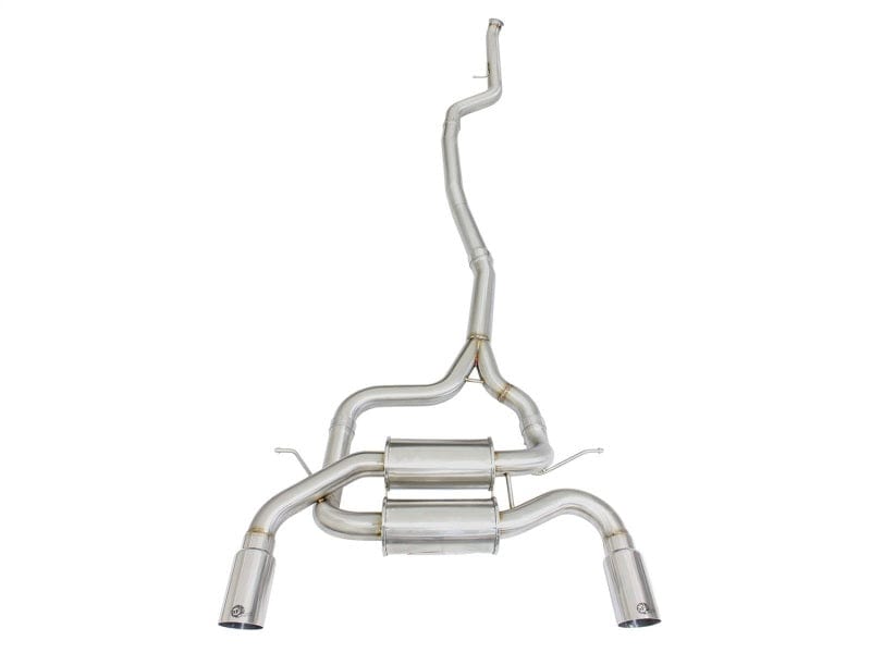 aFe MACHForce XP SS-304 Polish Tip 2.5in Dia Cat Back Exhaust 12-14 BMW 335i (F30) 3.0L (t) Secondary image