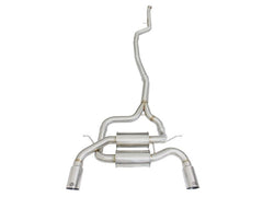 Kies-Motorsports aFe aFe MACHForce XP SS-304 Polish Tip 2.5in Dia Cat Back Exhaust 12-14 BMW 335i (F30) 3.0L (t)