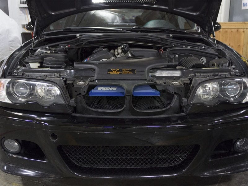 aFe MagnumFORCE Intakes Scoops AIS BMW 3-Series/ M3 (E46) 01-06 L6 - Matte Blue Secondary image