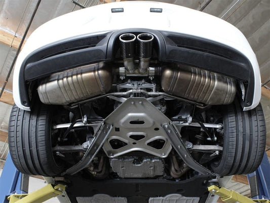 Kies-Motorsports aFe aFe Power 13-14 Porsche Cayman S / Boxster S Carbon Fiber Exhaust Tip Upgrade