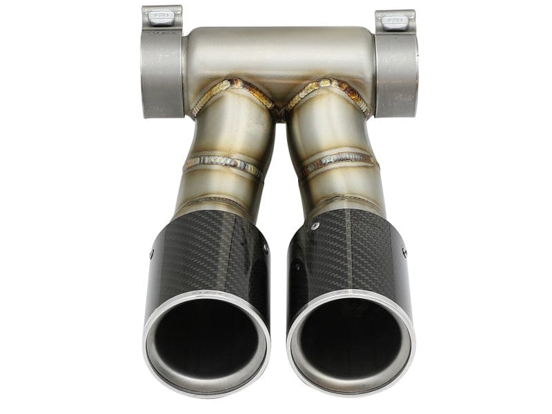 Kies-Motorsports aFe aFe Power 13-14 Porsche Cayman S / Boxster S Carbon Fiber Exhaust Tip Upgrade