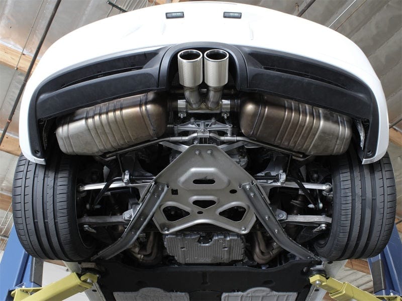aFe Power 13-14 Porsche Cayman S / Boxster S Polish Exhaust Tip Upgrade Secondary image
