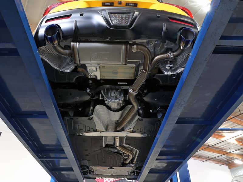 Kies-Motorsports aFe aFe POWER Takeda 2021 Toyota Supra 2.0L (t) 2.5in-3in 304 SS CB Exhaust w/ Polished Tips