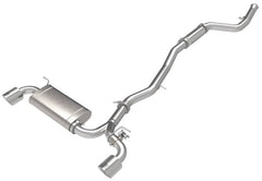 Kies-Motorsports aFe aFe POWER Takeda 2021 Toyota Supra 2.0L (t) 2.5in-3in 304 SS CB Exhaust w/ Polished Tips