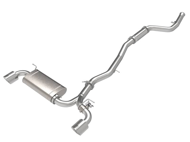 Kies-Motorsports aFe aFe POWER Takeda 2021 Toyota Supra 2.0L (t) 2.5in-3in 304 SS CB Exhaust w/ Polished Tips