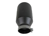 Kies-Motorsports aFe aFe Power Universal 5in Inlet 8in Outet MACH Force-XP Clamp-On Exhaust Tip - Black
