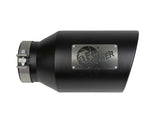 Kies-Motorsports aFe aFe Power Universal 5in Inlet 8in Outet MACH Force-XP Clamp-On Exhaust Tip - Black