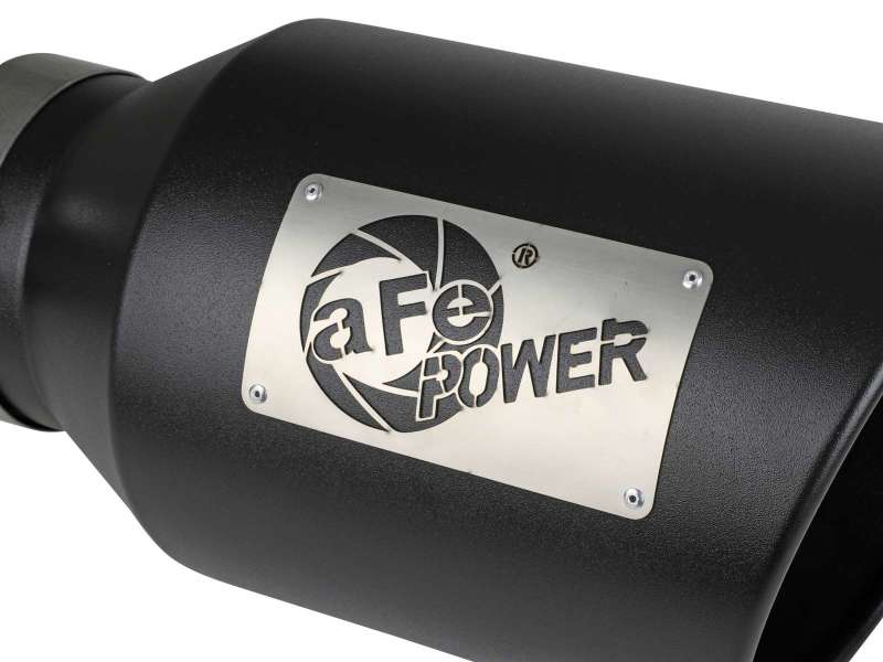 Kies-Motorsports aFe aFe Power Universal 5in Inlet 8in Outet MACH Force-XP Clamp-On Exhaust Tip - Black