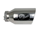 Kies-Motorsports aFe aFe Power Universal 5in Inlet 8in Outet MACH Force-XP Clamp-On Exhaust Tip - Polished