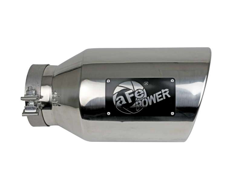 Kies-Motorsports aFe aFe Power Universal 5in Inlet 8in Outet MACH Force-XP Clamp-On Exhaust Tip - Polished