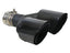 Kies-Motorsports aFe aFe Takeda 2.5in 304 Stainless Steel Clamp-on Exhaust Tip Driver side 2.5in Inlet 4in Dual-Carbon
