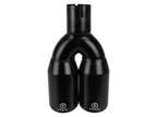 Kies-Motorsports aFe aFe Takeda 304 Stainless Steel Clamp-on Exhaust Tip Black 2-1/2ininlet x 3-1/2in Outlet X 12in L