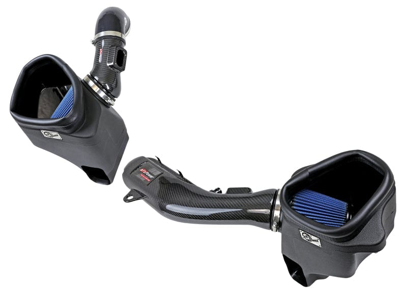Kies-Motorsports aFe aFe Track Series Stg 2 Carbon Fiber Intake w/Pro 5R Media 15-20 BMW M3/M4(F80/82/83) L6-3.0L(tt) S55 Main image