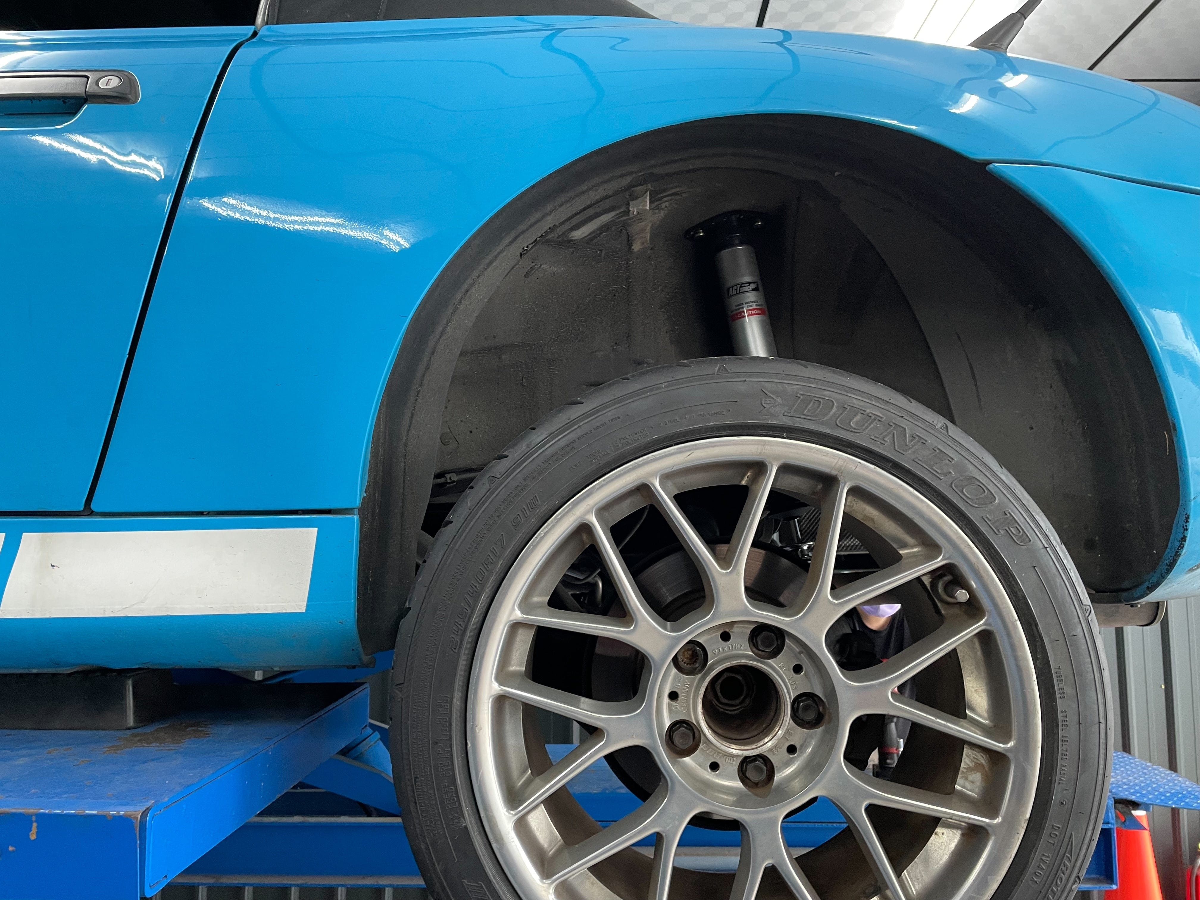 Kies-Motorsports AGT Shock AGT Shock 1995-2002 E36/7  E36/8 Z3 Front Inverted  Fork/Rear Flip -Front Spring Rate: 8K200 Rear Spring Rate: 8K160