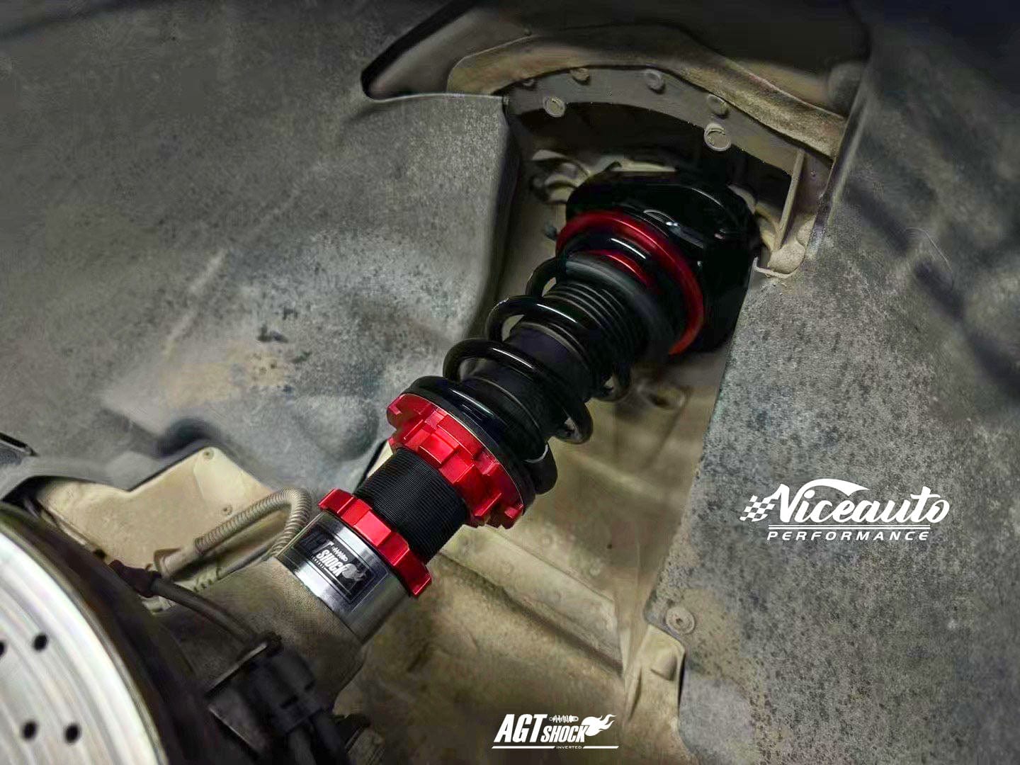 Kies-Motorsports AGT Shock AGT Shock 2001-2008	R65/E66 RWD 7 SERIES MK4 Front/ Rear: Inverted Fork - Front Spring Rate: 6K210	Rear Spring Rate:	5K240