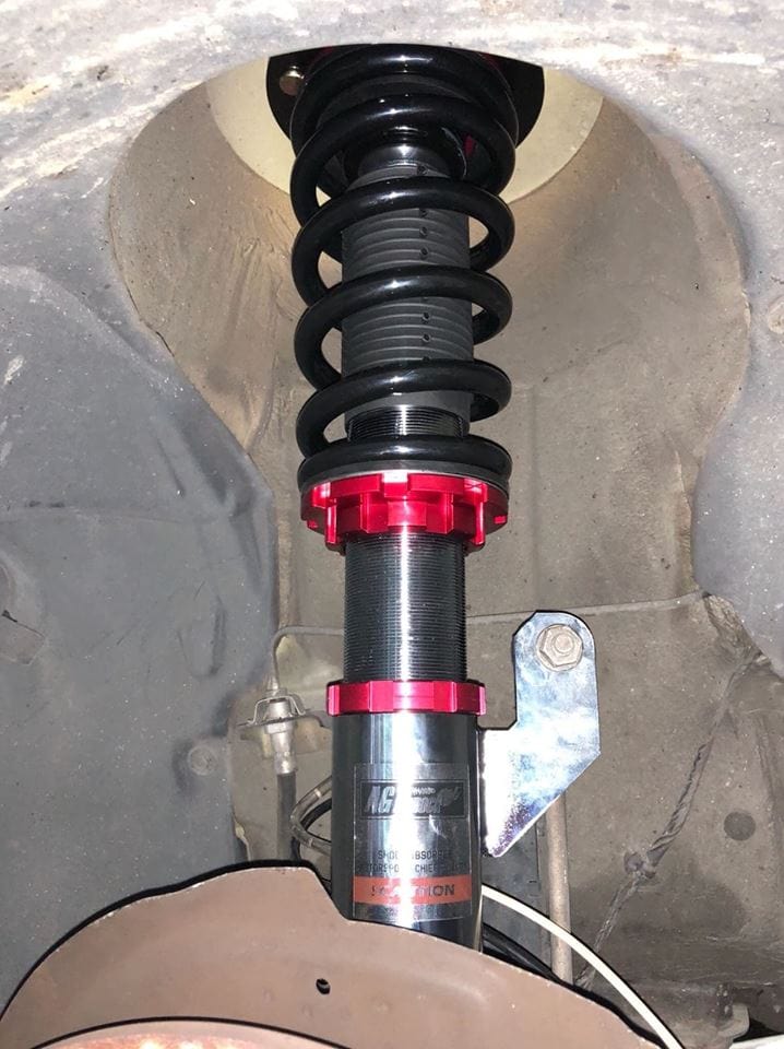 Kies-Motorsports AGT Shock AGT Shock 2003-2009 E85/E86 RWD Z4 Front Inverted Fork/Rear Flip-Front Spring Rate: 7K190 Rear Spring Rate: 8K160