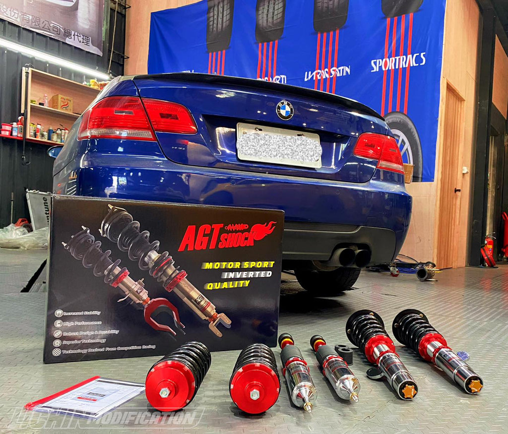 Kies-Motorsports AGT Shock AGT Shock 2005-2013	E90 /E91/E92/E93 2WD 3 SERIES MK5 Front Inverted Fork/Rear Vertical Fork-Front Spring Rate:	18K210 Rear Spring Rate: 12K150+P