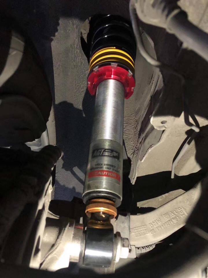 Kies-Motorsports AGT Shock AGT Shock 2010-2017 F10 F18 4WD 5 SERIES MK6 SEDAN Front Vertical Fork/Rear Inverted Fork - Front Spring Rate: 10K220 Rear Spring Rate: 5K240 Main image