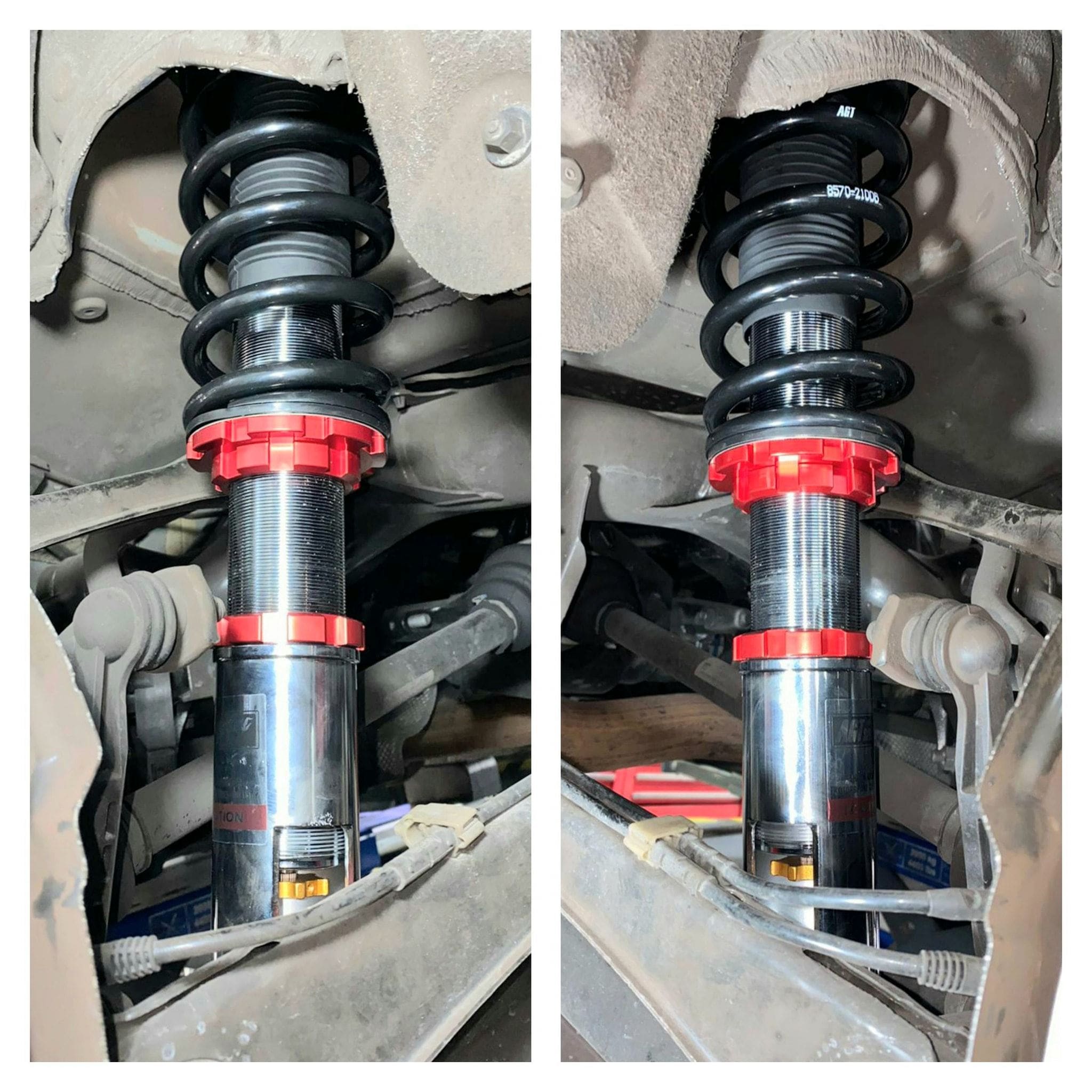 AGT Shock 2011-2017 F25 F26 RWD X3 X4 MK2	Front/ Rear: Inverted Fork-Front Spring Rate: 7K205 B Rear Spring Rate: 8K215 B Secondary image