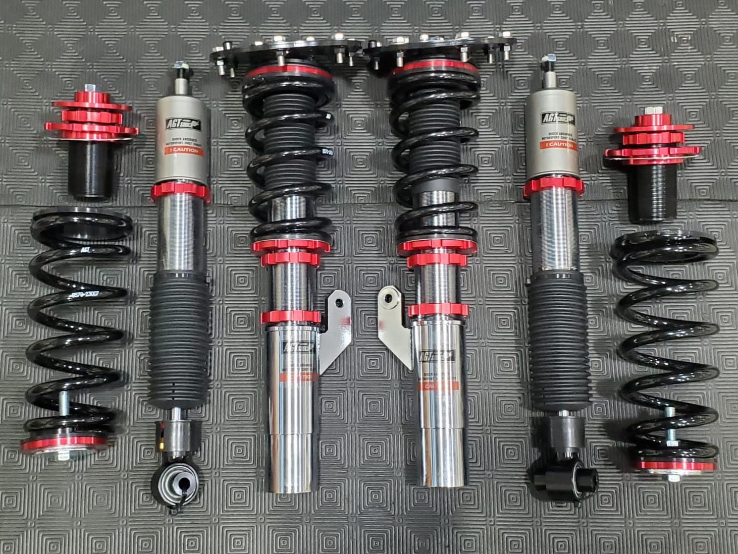 Kies-Motorsports AGT Shock AGT Shock 2011-2018 F20 /F21 RWD 1 SERIES MK2 Front  Inverted Fork/Rear Flip - Front Spring Rate:6K180	Rear Spring Rate:7K230